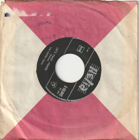 United Stars - Moon Over Tahiti + Let's Twist Again (Vinylsingle)