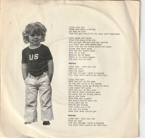 Us - Little man + Hey man (Vinylsingle)