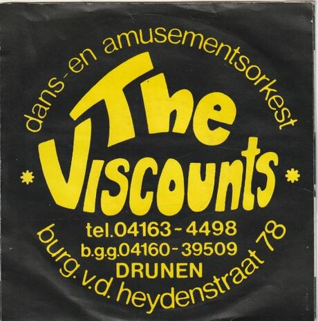 Viscounts - I remember + She told me (Vinylsingle)