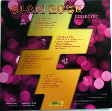 VARIOUS - GLAM ROCK COLLECTED -COLOURED- (Vinyl LP)