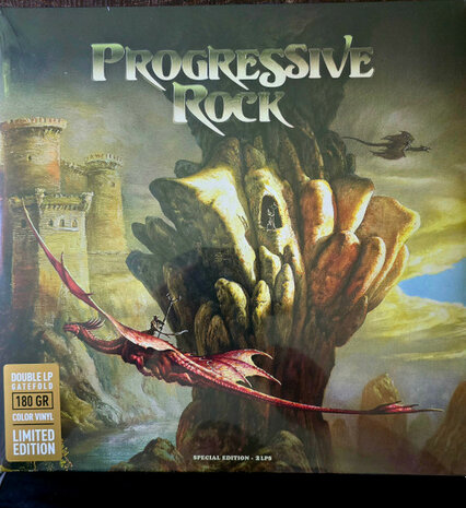 VARIOUS - PROGRESSIVE ROCK -COLOURED- (Vinyl LP)