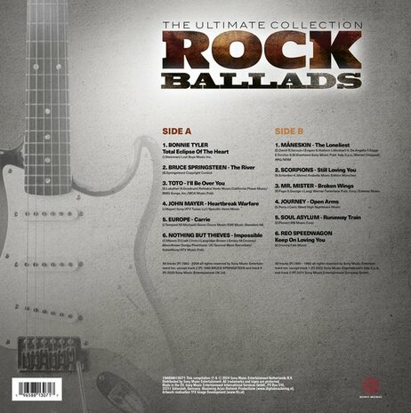 VARIOUS - ROCK BALLADS -THE ULTIMATE COLLECTION- (Vinyl LP)