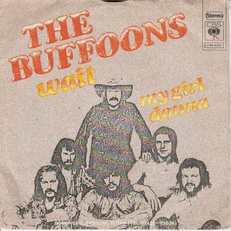 Buffoons - My girl Donna + Wait (Vinylsingle)