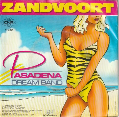 Pasadena Dream Band - Zandvoort + (instr.) (Vinylsingle)