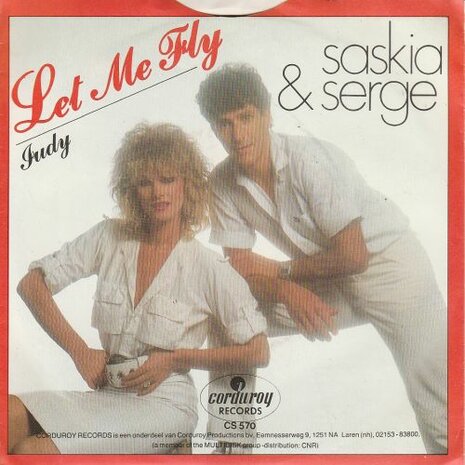 Saskia & Serge - Let me fly + Judy (Vinylsingle)