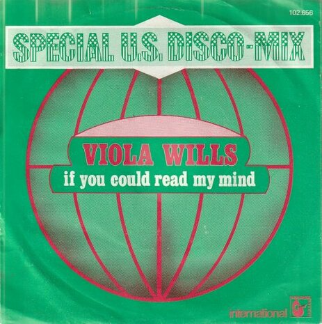 Viola Wills - If you could read my mind + Somebody's eyes (Vinylsingle)