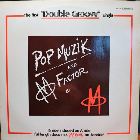 M - Pop Muzik + M Factor (Vinyl LP)