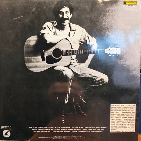 Jim Croce - Life and Times (Vinyl LP)