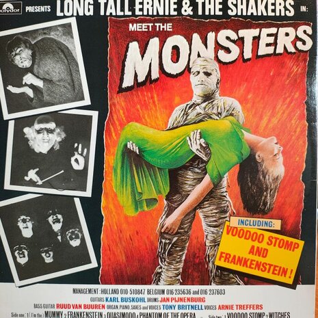 Long Tall Edrnie & The Shakers - Meet The Monsters (Vinyl LP)