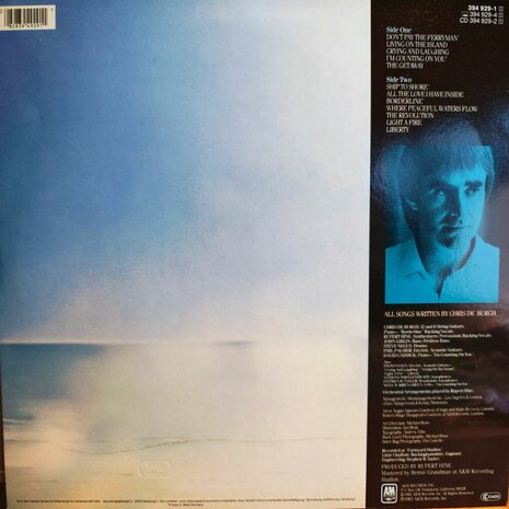 Chris De Burgh - The Getaway (Vinyl LP)