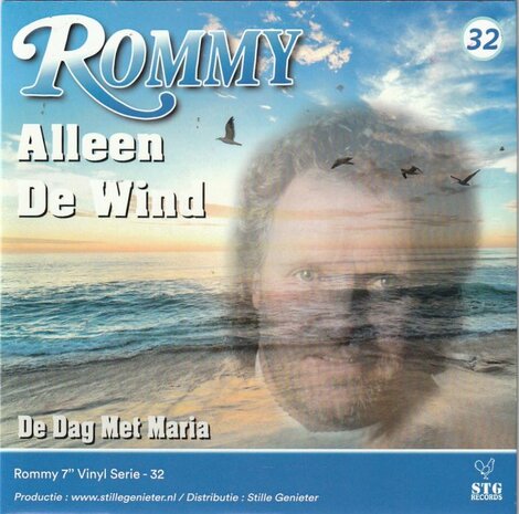 Rommy - Alleen de wind + De dag met Maria (Vinylsingle)