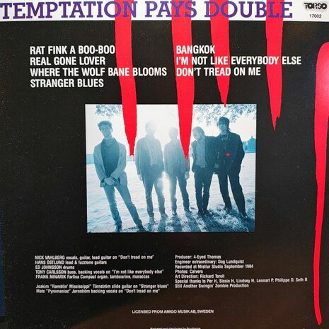 The Nomads - Temptation Pays Double (Vinyl LP)