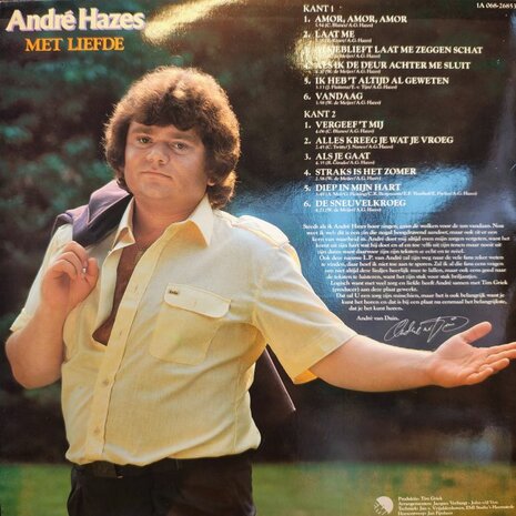 Andre Hazes - Met Liefde (Vinyl LP)