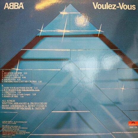 Abba - Voulez Vous (Vinyl LP)