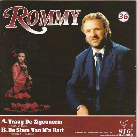 Rommy - Vraag De Zigeunerin + De Stem Van M'n Hart (Vinylsingle)