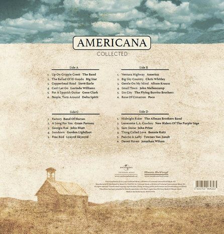 VARIOUS - AMERICANA COLLECTED -COLOURED- (Vinyl LP)