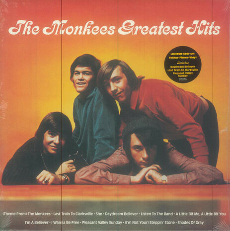 THE MONKEES - GREATEST HITS -COLOURED- (Vinyl LP)