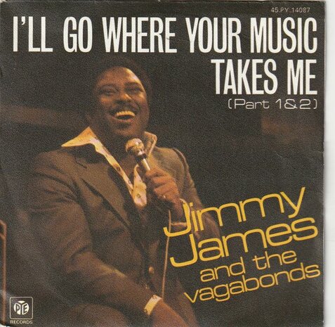 Jimmy James - I'll go where the music takes me + (part II) (Vinylsingle)