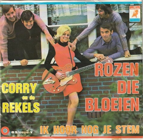 Corry & de Rekels - Rozen die bloeien + Ik hoor nog je stem (Vinylsingle)