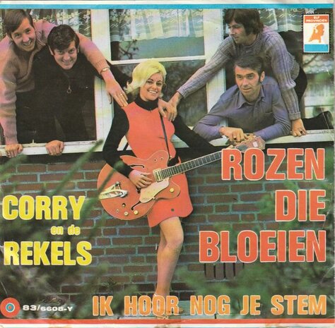 Corry & de Rekels - Rozen die bloeien + Ik hoor nog je stem (Vinylsingle)