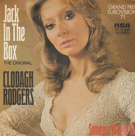 Clodagh Rodgers - Jack in the box + Someone to love to (Vinylsingle)