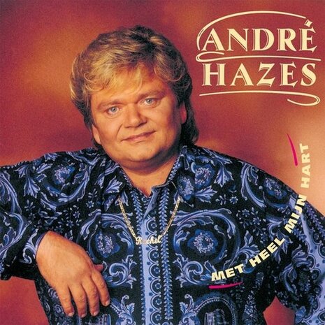 ANDRE HAZES - MET HEEL MIJN HART -COLOURED- (Vinyl LP)