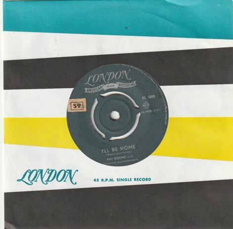 Pat Boone - I'll be home + I almost lost my mind (Vinylsingle)