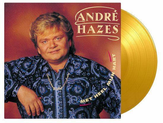 ANDRE HAZES - MET HEEL MIJN HART -COLOURED- (Vinyl LP)